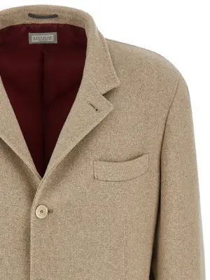 Blazer jacket Man BRUNELLO CUCINELLI Beige