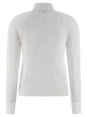 'Precious Half Zip' sweater MW864VD314C159 BRUNELLO CUCINELLI White