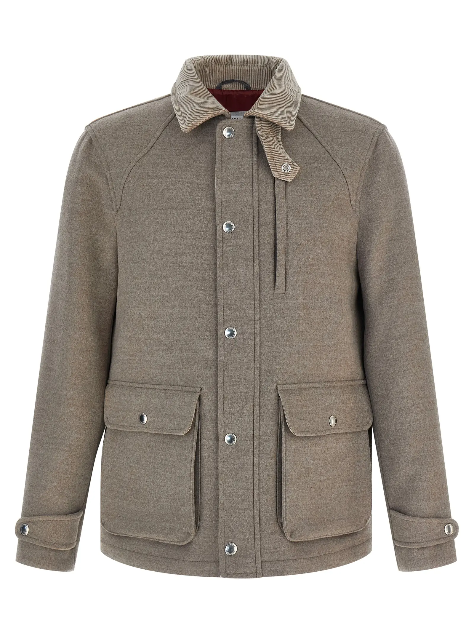 Куртка вовняна Brunello Cucinelli Бежева 1 Wool jacket BRUNELLO CUCINELLI Beige