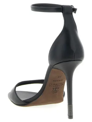 Monile Sandals Woman BRUNELLO CUCINELLI Black