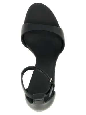 Monile Sandals 100% calfskin leather (Bos Taurus) BRUNELLO CUCINELLI Black