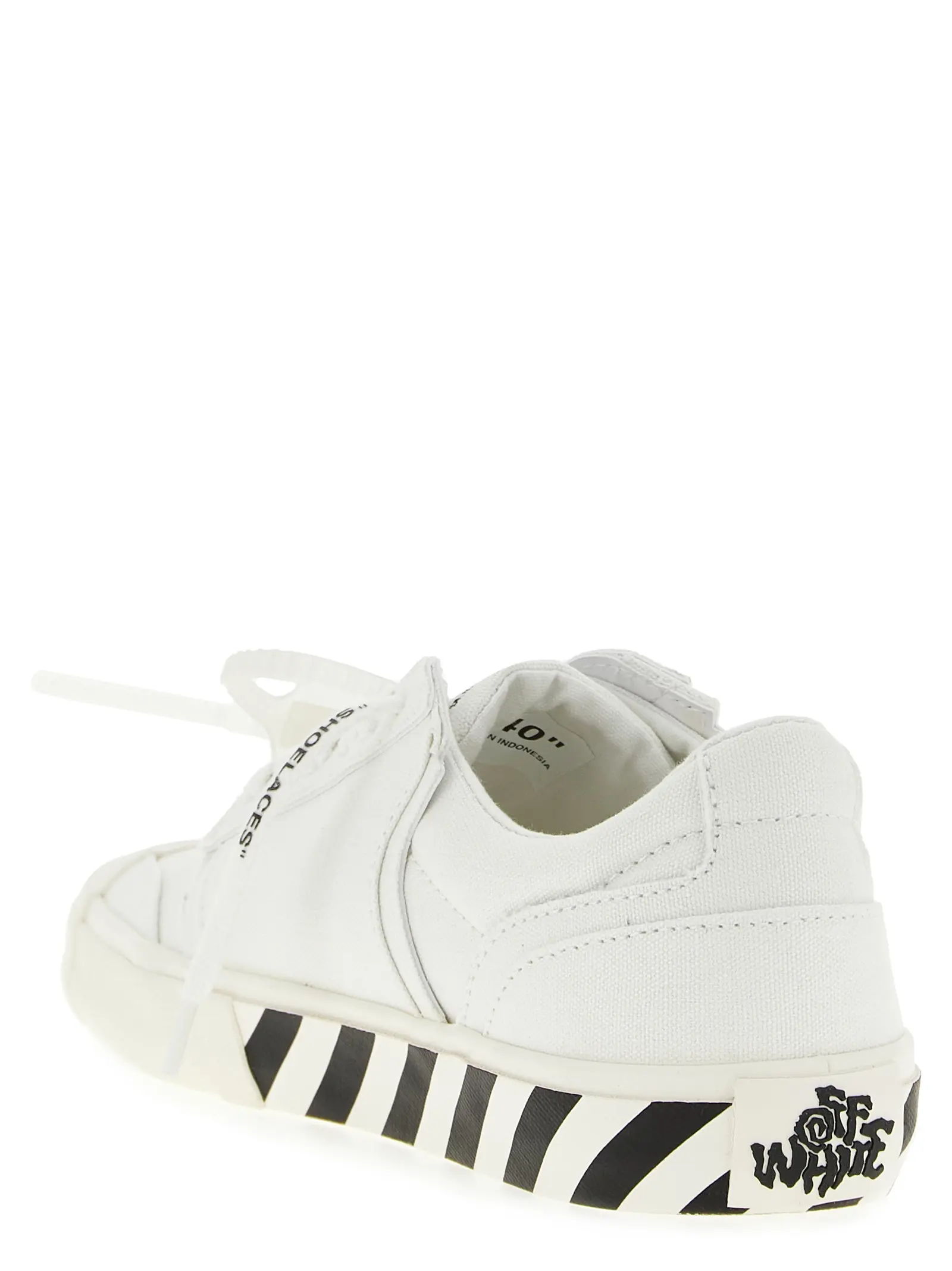 Кросівки Vulc Undercut Off-White Чорно-білі 4 'Vulc Undercut' sneakers 100% cotton OFF-WHITE White/Black