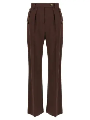 Palazzo pants ELISABETTA FRANCHI Brown
