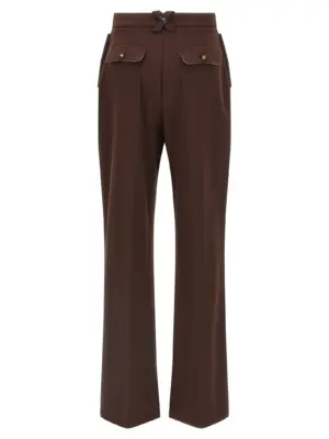 Palazzo pants PA11858E2EA3 ELISABETTA FRANCHI Brown
