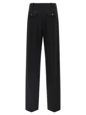 Fluid cady pants PA12558E2110 ELISABETTA FRANCHI Black