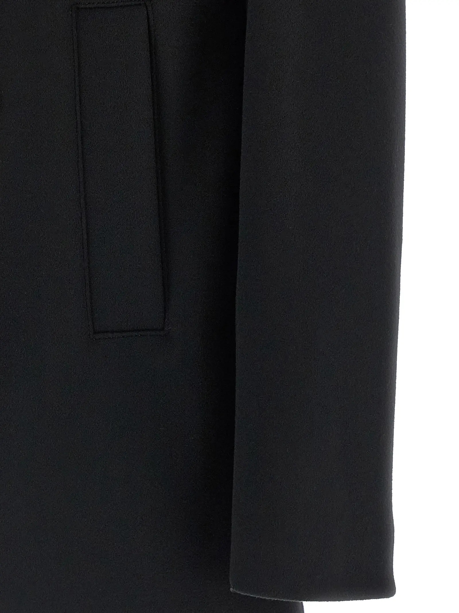 Пальто вовняне Herno Чорне 5 20% polyamide HERNO Black