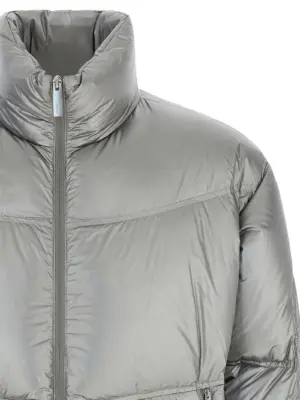 Metallic shield down jacket Man LAMINAR Silver