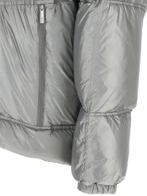 Metallic shield down jacket 100% polyamide LAMINAR Silver