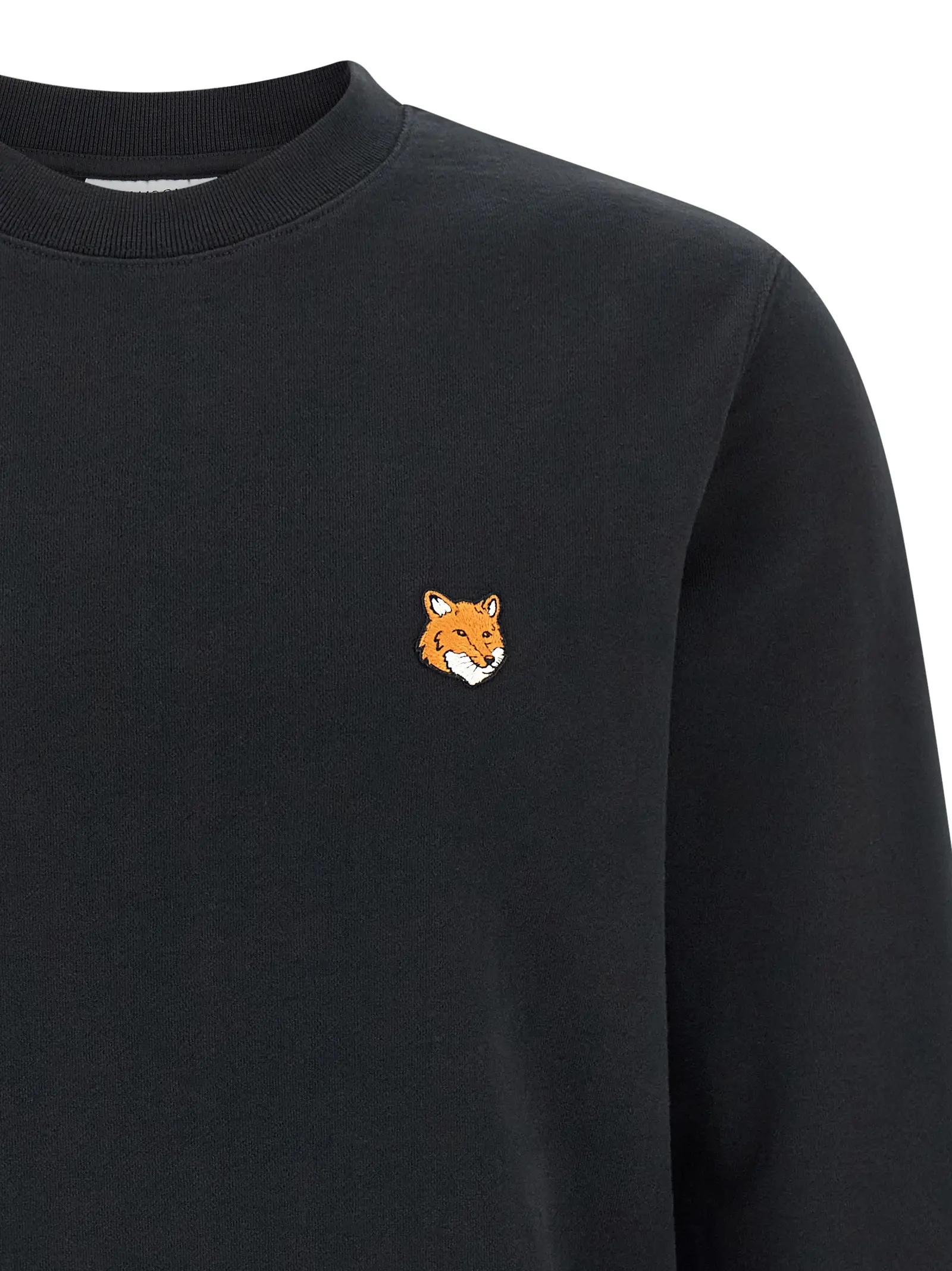 Світшот Fox Head Maison Kitsune Чорний 3 'Fox Head' sweatshirt Man MAISON KITSUNE Black