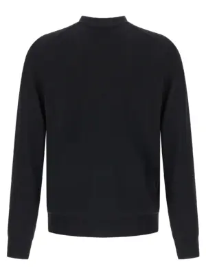 'Fox Head' cardigan PM00501KT1181P199 MAISON KITSUNE Black