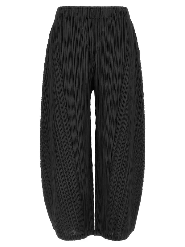 'Thicker Bottoms 2' pants PLEATS PLEASE ISSEY MIYAKE Black