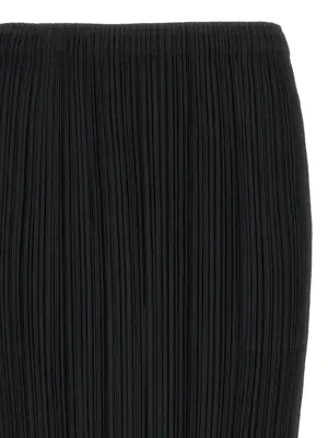 'Basics' skirt Woman PLEATS PLEASE ISSEY MIYAKE Black