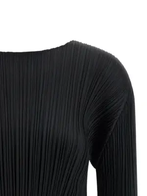'Monthly Colors: October' blouse Woman PLEATS PLEASE ISSEY MIYAKE Black
