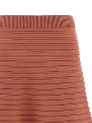 'Bounce Knit' skirt Woman PLEATS PLEASE ISSEY MIYAKE Pink
