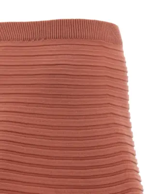 'Bounce Knit' skirt 100% polyester PLEATS PLEASE ISSEY MIYAKE Pink