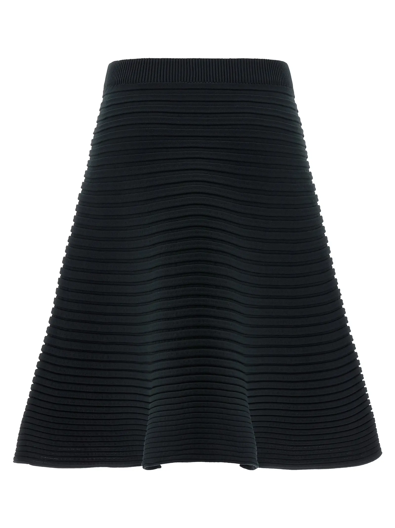 Спідниця міді Bounce Knit Pleats Please Issey Miyake Зелена 2 'Bounce Knit' midi skirt PP58KG84367 PLEATS PLEASE ISSEY MIYAKE Green
