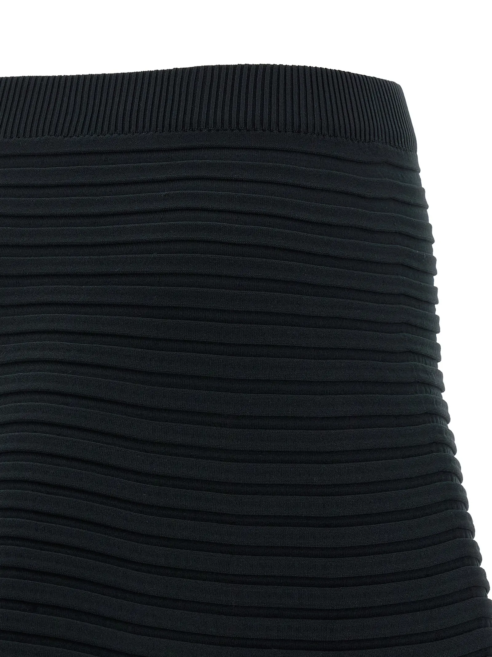 Спідниця міді Bounce Knit Pleats Please Issey Miyake Зелена 4 'Bounce Knit' midi skirt 100% polyester PLEATS PLEASE ISSEY MIYAKE Green