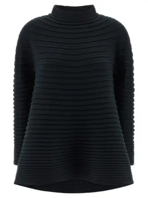 'Bounce Knit' top PLEATS PLEASE ISSEY MIYAKE Green