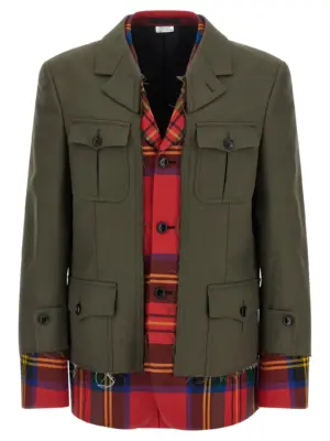 'Multi-layers' jacket COMME DES GARÇONS HOMME PLUS Multicolor