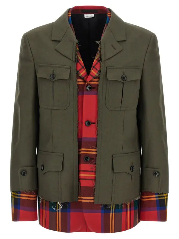 'Multi-layers' jacket COMME DES GARÇONS HOMME PLUS Multicolor