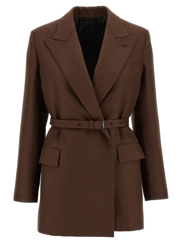 'Prisca' blazer BRIONI Brown