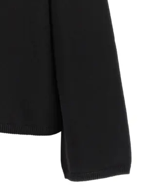 'Con Top' sweater 100% wool RICK OWENS Black