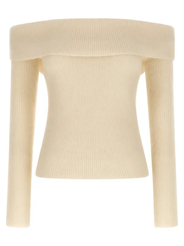 'Ls Cowl' sweater RICK OWENS White