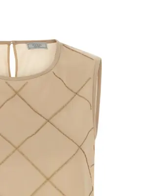 Silk top Woman PESERICO Beige