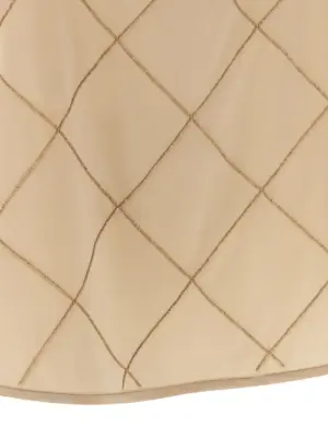 Silk top 94% silk 6% elastane PESERICO Beige