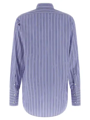 Striped cotton shirt S29DT0006M35625002F MAISON MARGIELA Light Blue