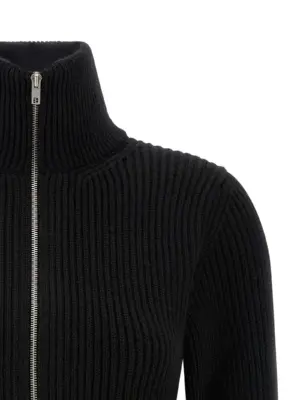 'Four stitches' cardigan Woman MAISON MARGIELA Black