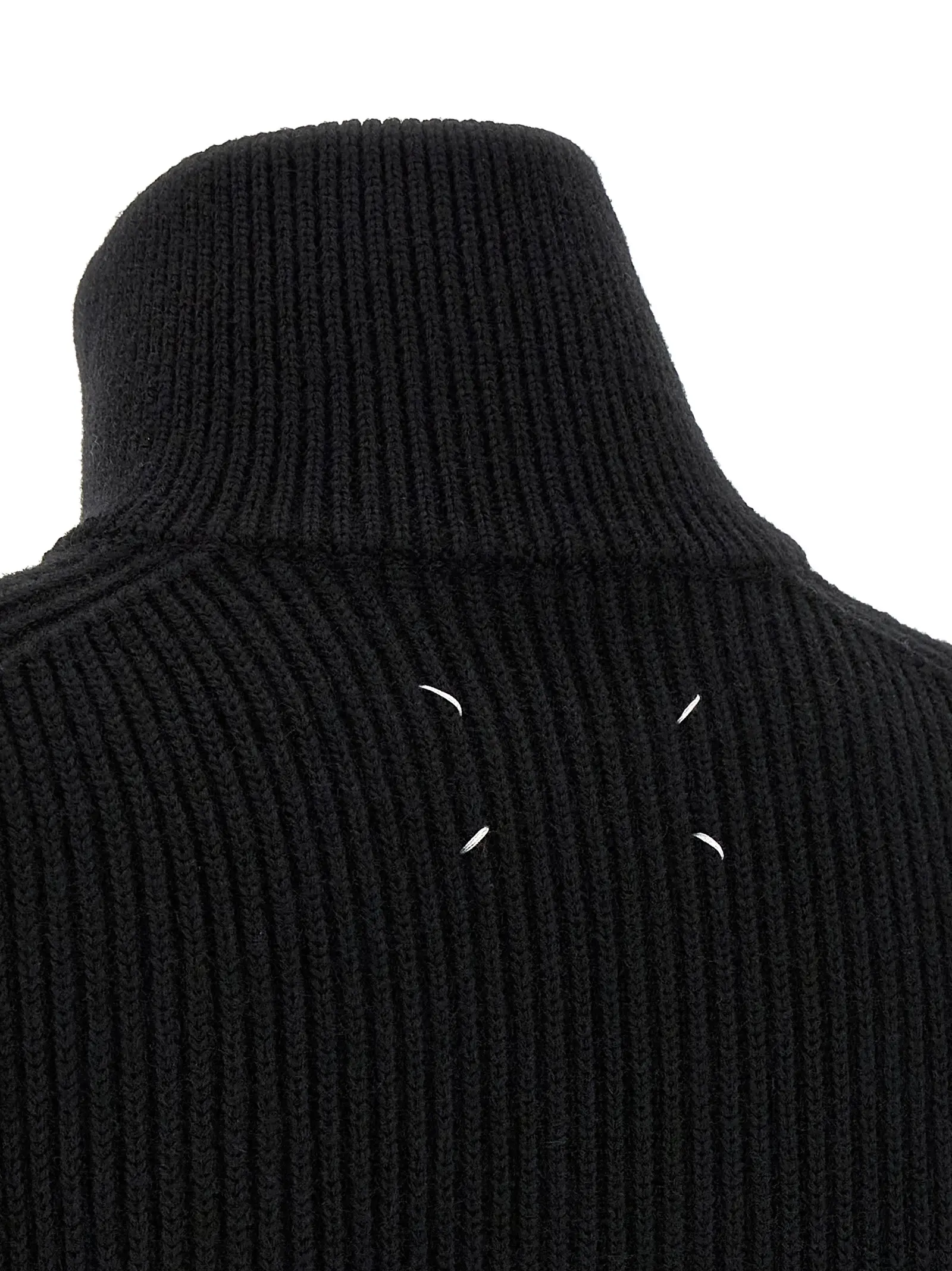 Кардиган Four stitches Maison Margiela Чорний 4 'Four stitches' cardigan 100% virgin wool MAISON MARGIELA Black