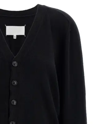 'Four Stitches' cardigan Woman MAISON MARGIELA Black