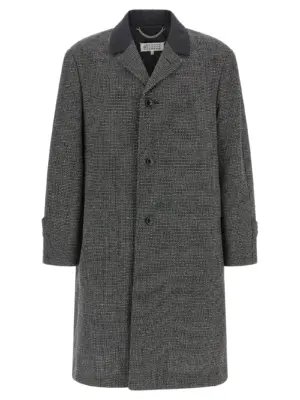 Single-breasted coat MAISON MARGIELA Gray