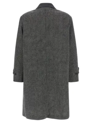 Single-breasted coat S50AA0159M35485001F MAISON MARGIELA Gray