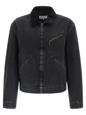 Japanese denim jacket MAISON MARGIELA Black