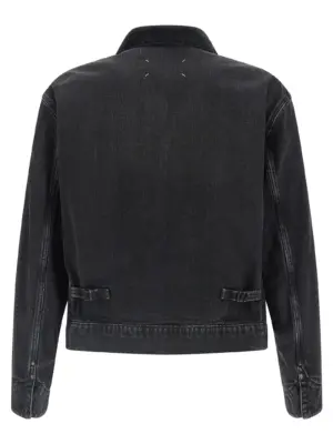 Japanese denim jacket S50AM0650M30040961 MAISON MARGIELA Black