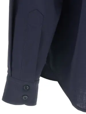 'Pressed to Death' shirt 100% wool MAISON MARGIELA Blue