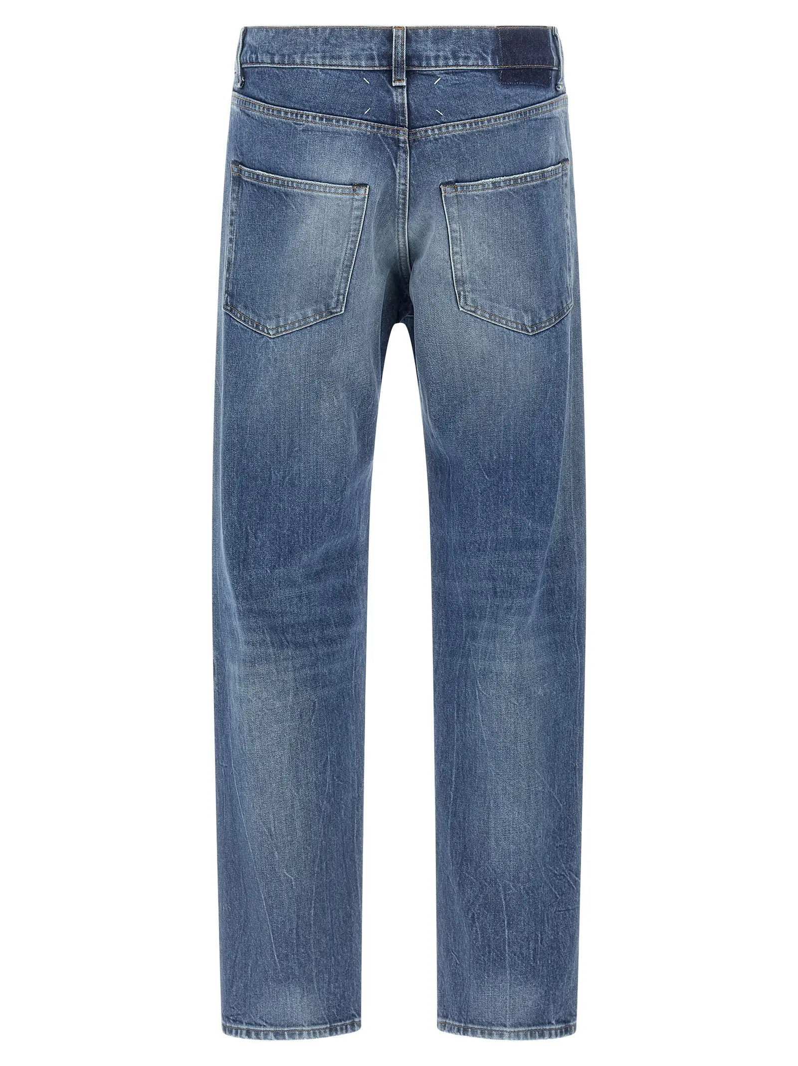 Джинси Patch Maison Margiela Сині 2 Patch jeans S50LA0241S30561986 MAISON MARGIELA Blue