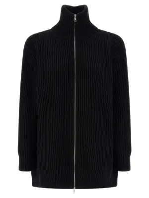 Cardigan dress MM6 MAISON MARGIELA Black