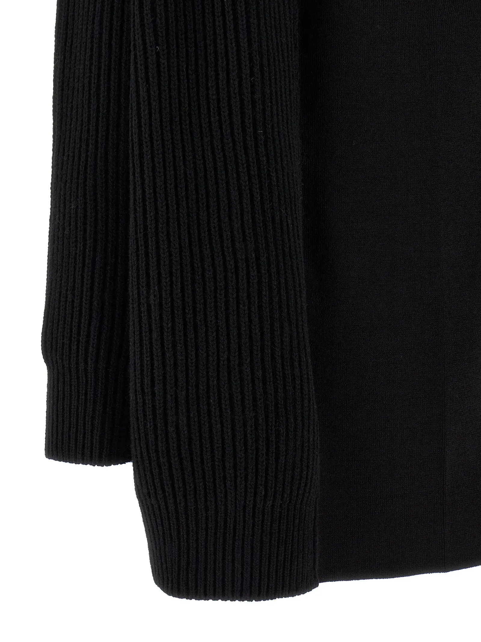 Сукня-кардиган Cardigan Mm6 Maison Margiela Чорна 5 Cardigan dress Fall Winter 2025/2026 MM6 MAISON MARGIELA Black