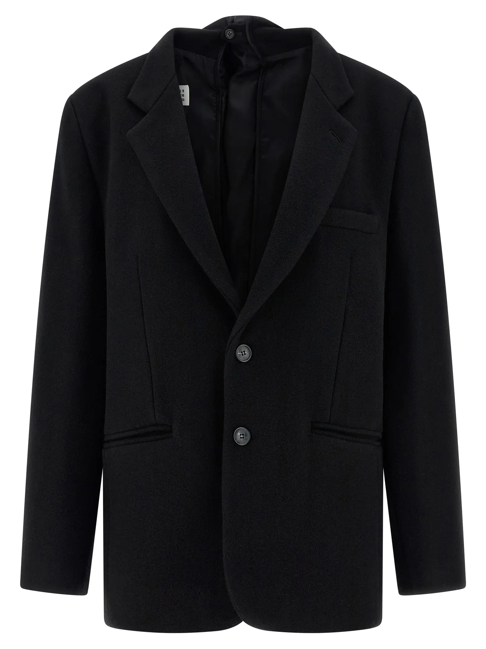 Піджак Back panel Mm6 Maison Margiela Чорний 1 Back panel blazer MM6 MAISON MARGIELA Black