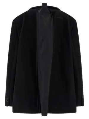 Back panel blazer S62BN0112M35469900 MM6 MAISON MARGIELA Black