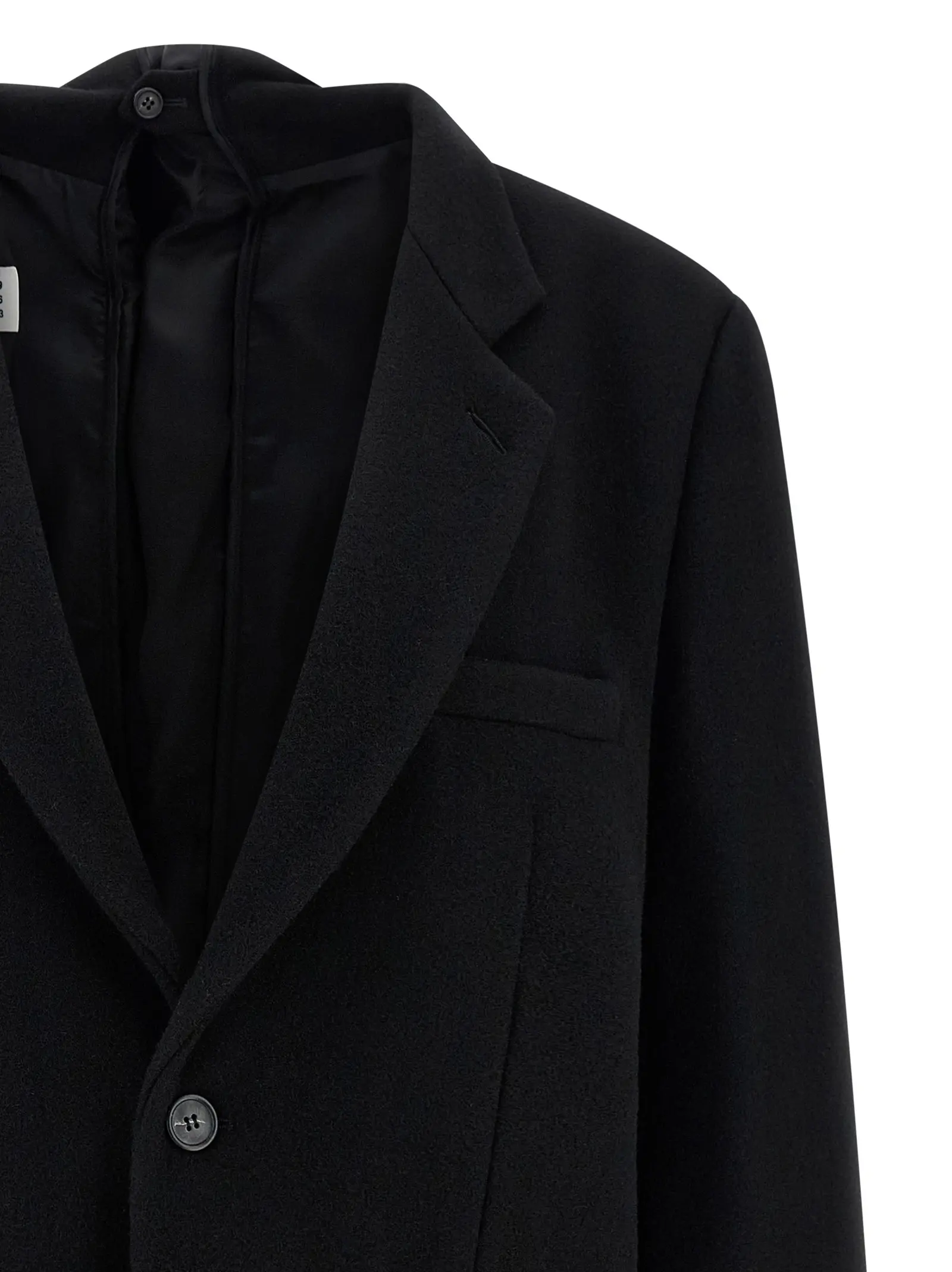 Піджак Back panel Mm6 Maison Margiela Чорний 3 Back panel blazer Woman MM6 MAISON MARGIELA Black