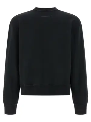 'Numeric signature MM6' sweatshirt S62GU0143M25024899 MM6 MAISON MARGIELA Black