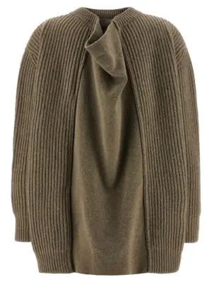 Sweater dress Woman MM6 MAISON MARGIELA Beige