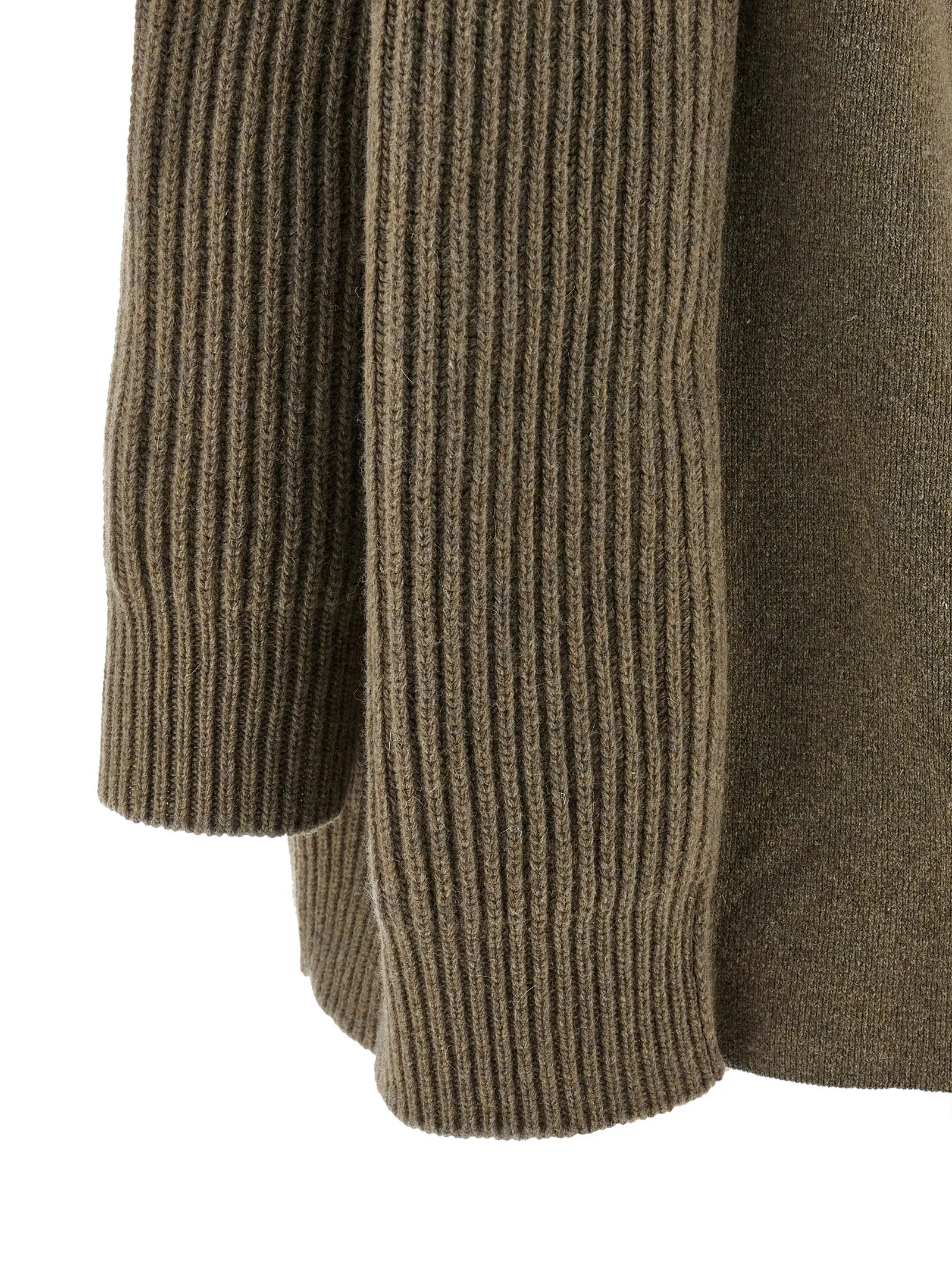 Сукня светр Sweater Mm6 Maison Margiela Бежева 5 Sweater dress Fall Winter 2025/2026 MM6 MAISON MARGIELA Beige