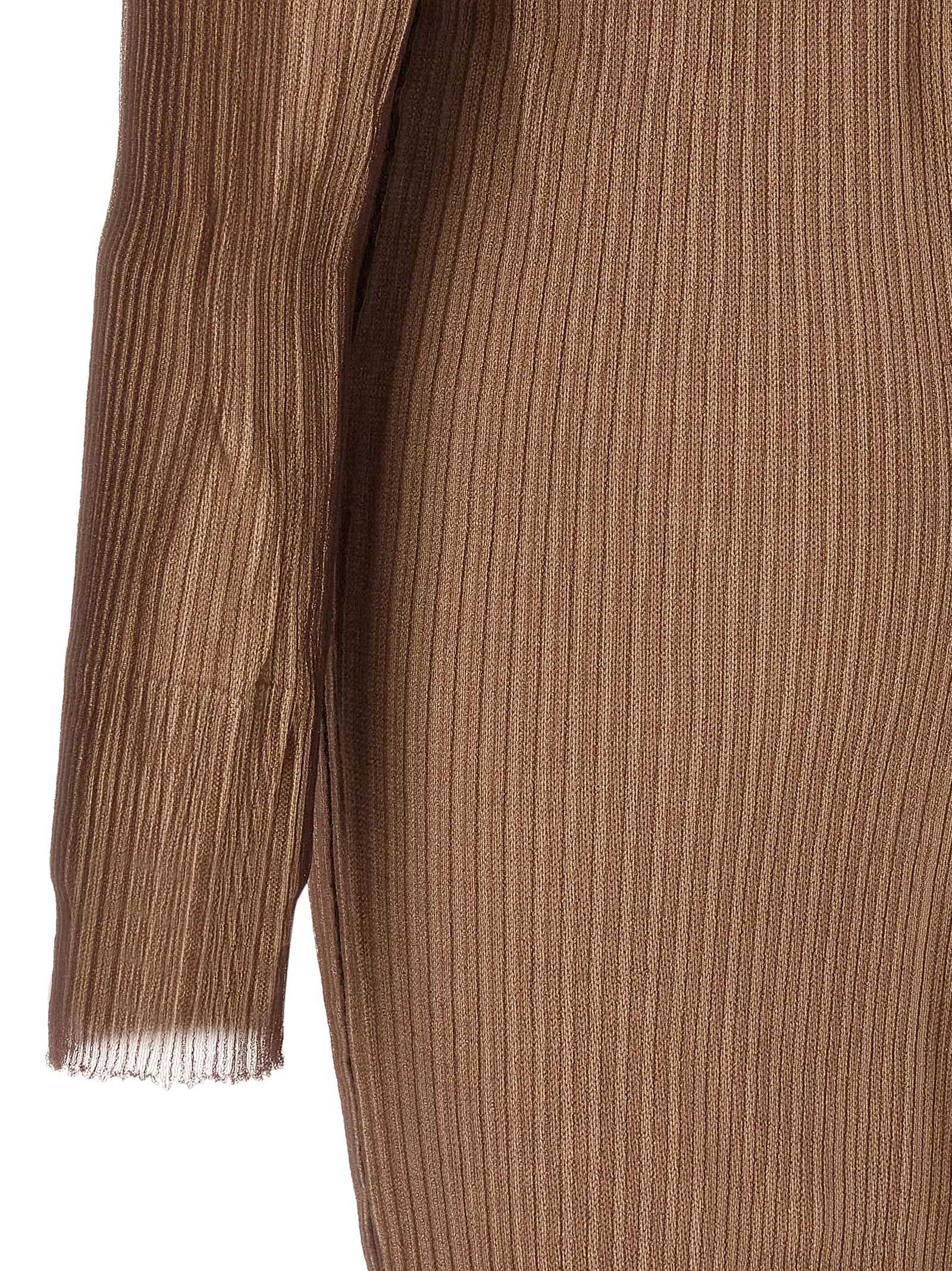 Сукня подвійна Trapped Mm6 Maison Margiela Бежева 4 'Trapped' double layer dress 100% polyamide MM6 MAISON MARGIELA Beige