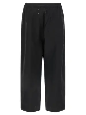 Cotton trousers S67KA0075M35156900 MAISON MARGIELA Black