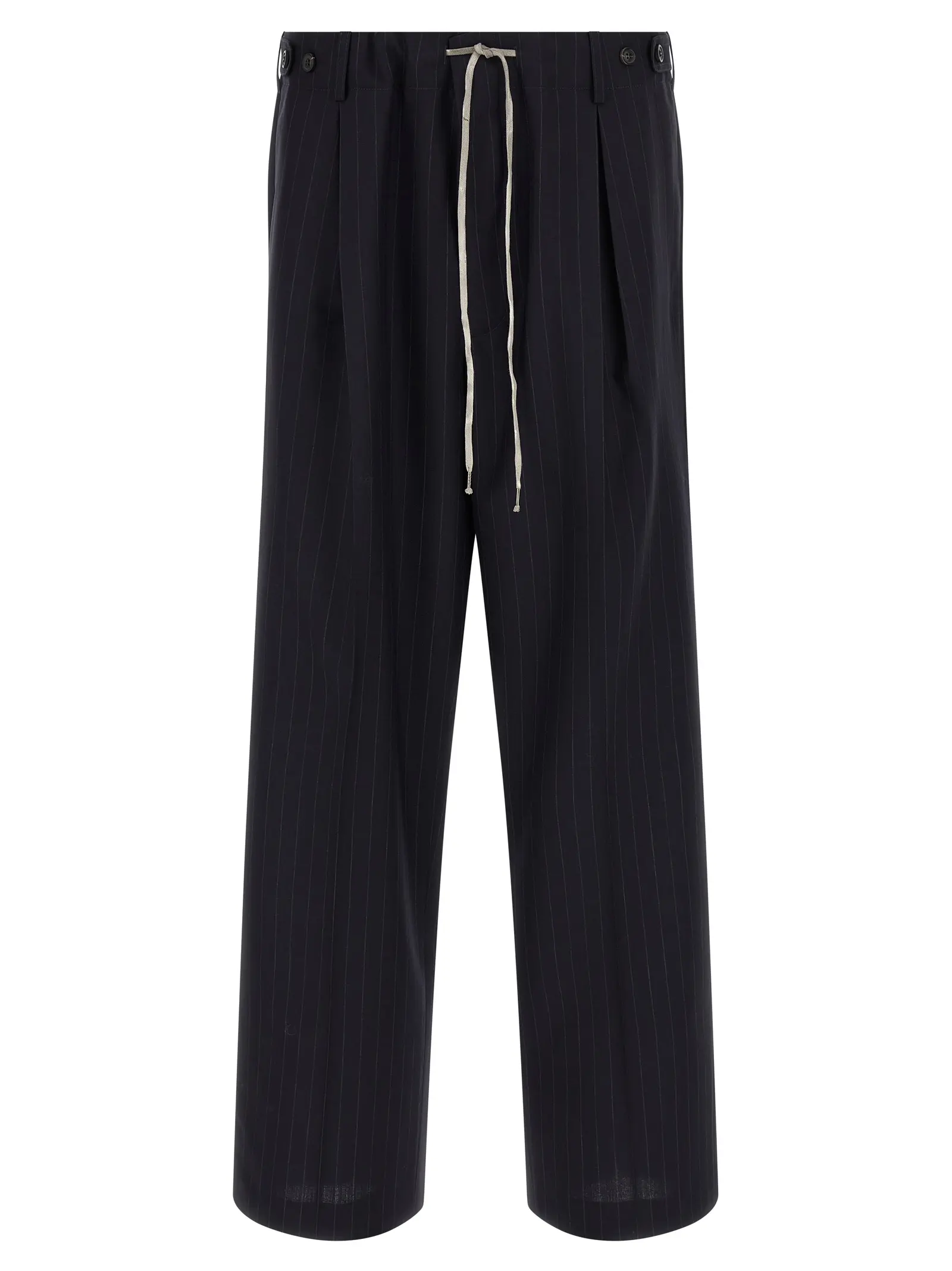 Штани Pinstripe Maison Margiela Сині 1 Pinstripe pants MAISON MARGIELA Blue